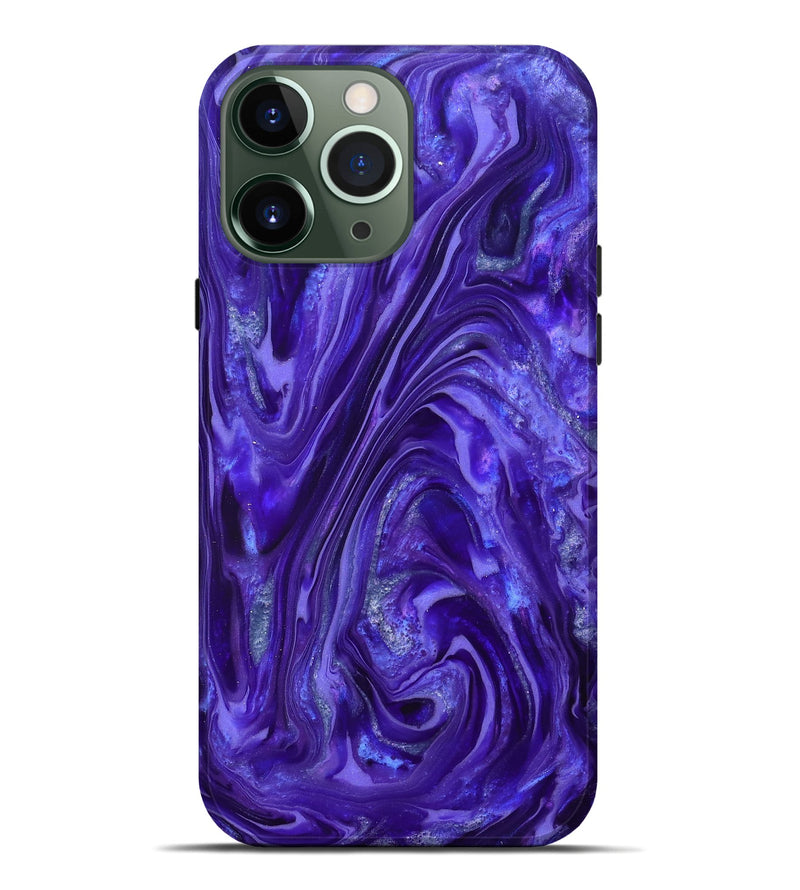 iPhone 13 Pro Max ResinArt Live Edge Phone Case - Katelyn (Purple, 819776)