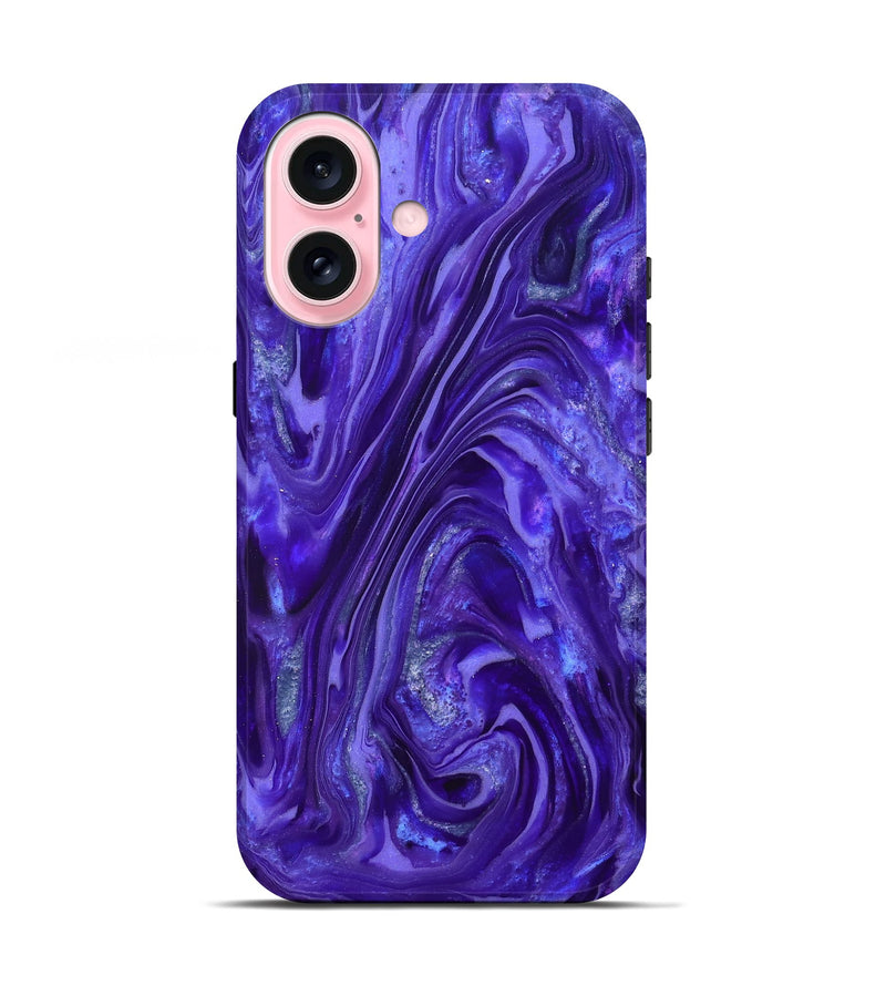 iPhone 17 ResinArt Live Edge Phone Case - Katelyn (Purple, 819776)