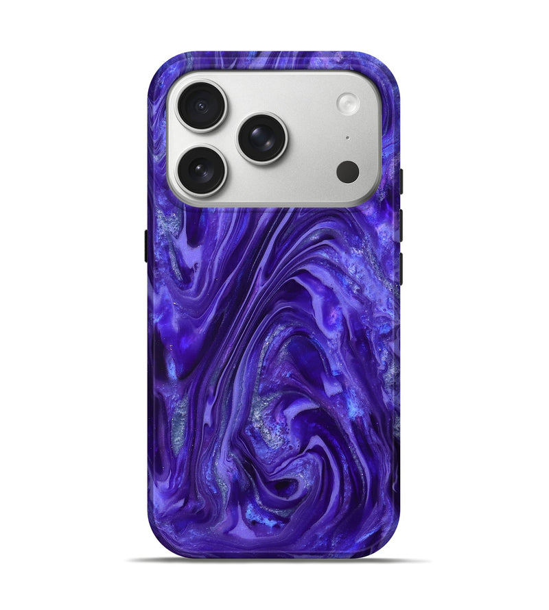 iPhone 17 Pro ResinArt Live Edge Phone Case - Katelyn (Purple, 819776)