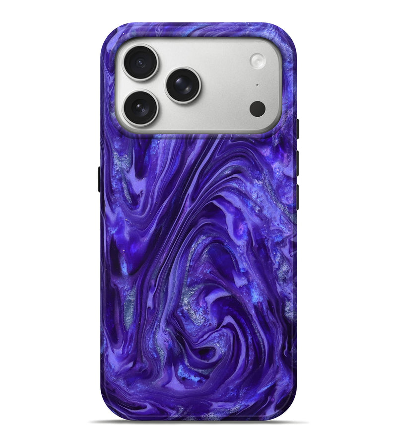 iPhone 17 Pro Max ResinArt Live Edge Phone Case - Katelyn (Purple, 819776)