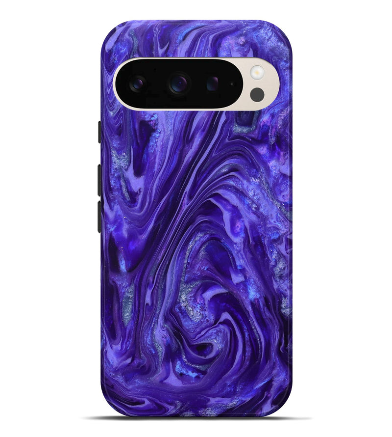 Pixel 10 Pro XL ResinArt Live Edge Phone Case - Katelyn (Purple, 819776)