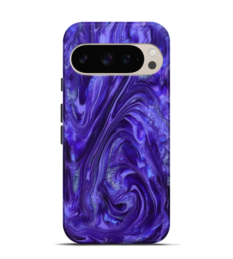 Pixel 9 Pro ResinArt Live Edge Phone Case - Katelyn (Purple, 819776)