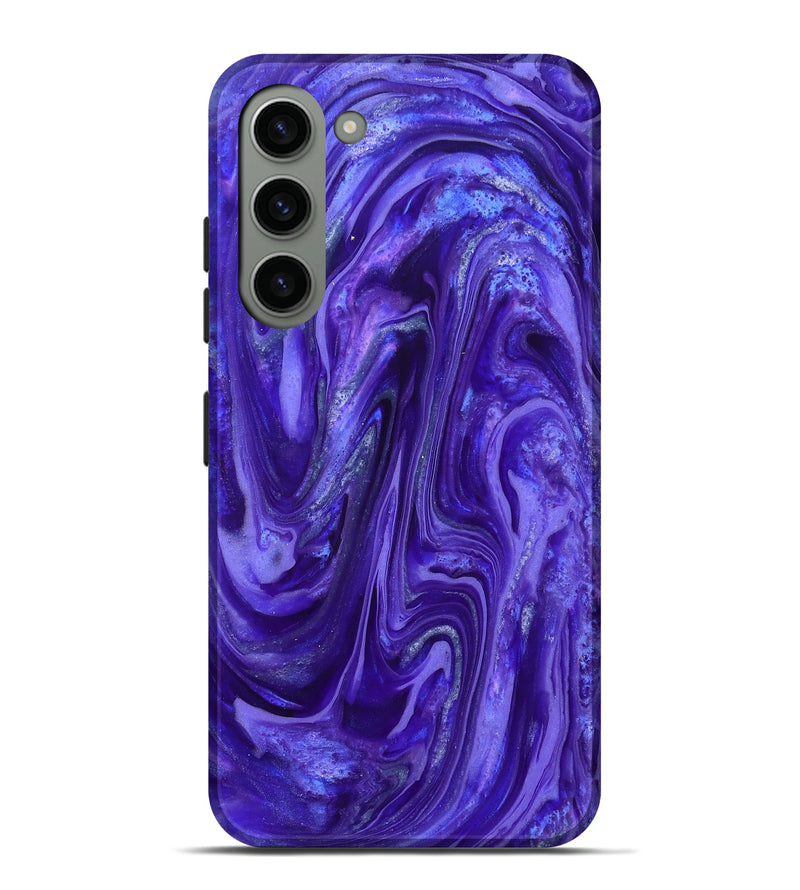 Galaxy S23 Plus ResinArt Live Edge Phone Case - Elwin (Purple, 819779)