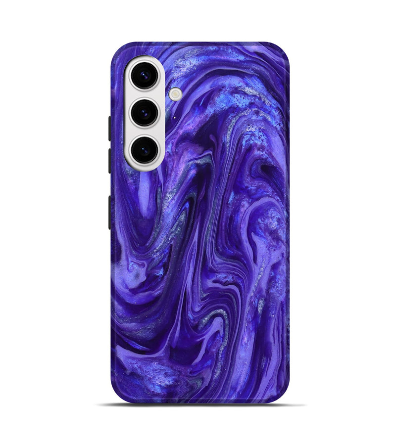 Galaxy S25 ResinArt Live Edge Phone Case - Elwin (Purple, 819779)