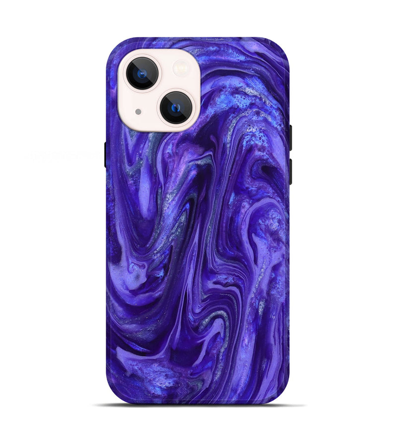 iPhone 13 ResinArt Live Edge Phone Case - Elwin (Purple, 819779)