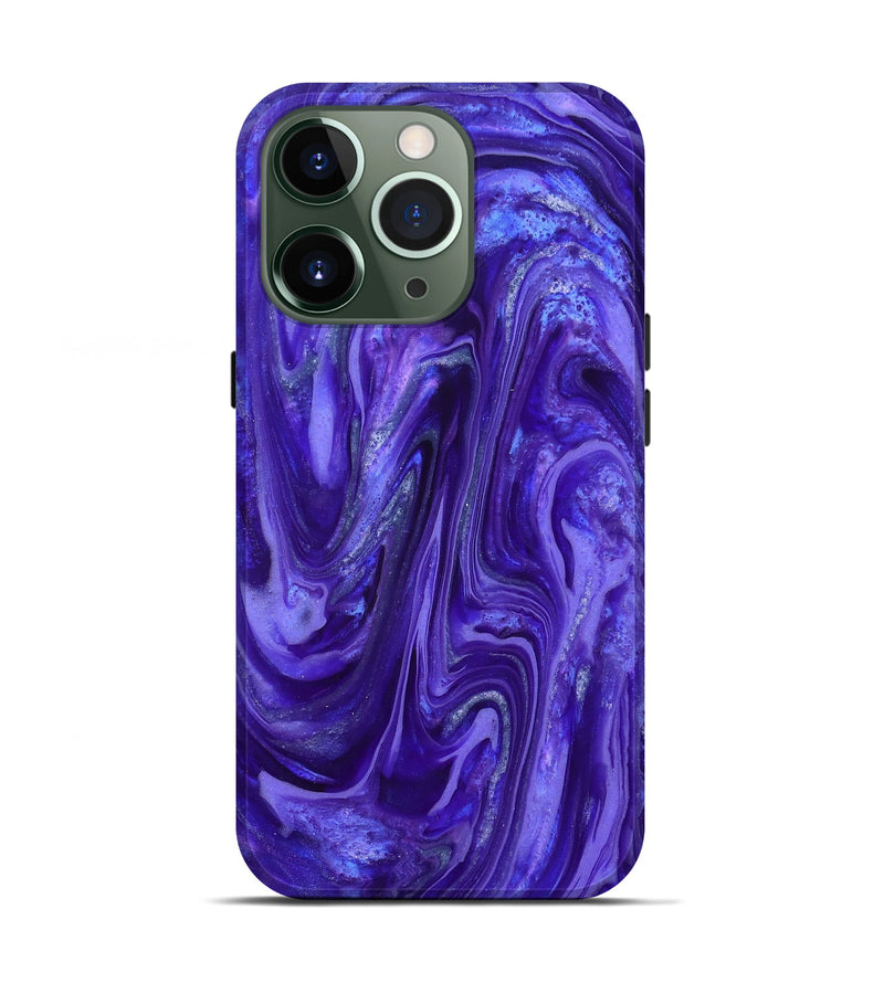 iPhone 13 Pro ResinArt Live Edge Phone Case - Elwin (Purple, 819779)