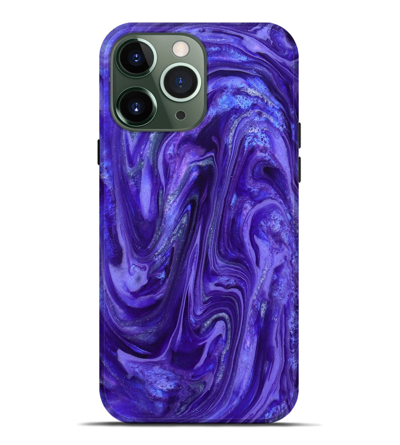 iPhone 13 Pro Max ResinArt Live Edge Phone Case - Elwin (Purple, 819779)