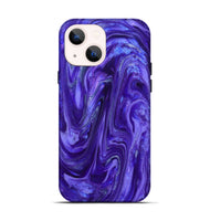 iPhone 14 ResinArt Live Edge Phone Case - Elwin (Purple, 819779)