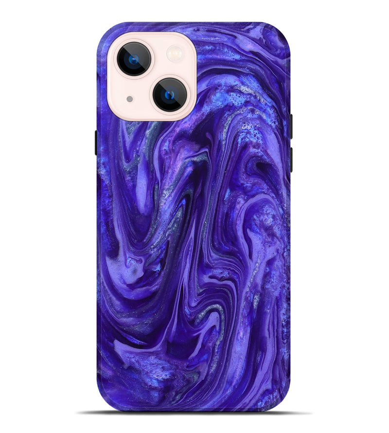 iPhone 14 Plus ResinArt Live Edge Phone Case - Elwin (Purple, 819779)