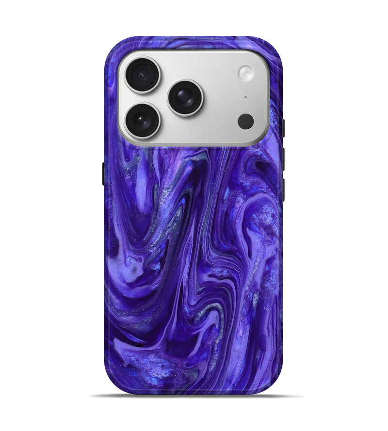 iPhone 17 Pro ResinArt Live Edge Phone Case - Elwin (Purple, 819779)