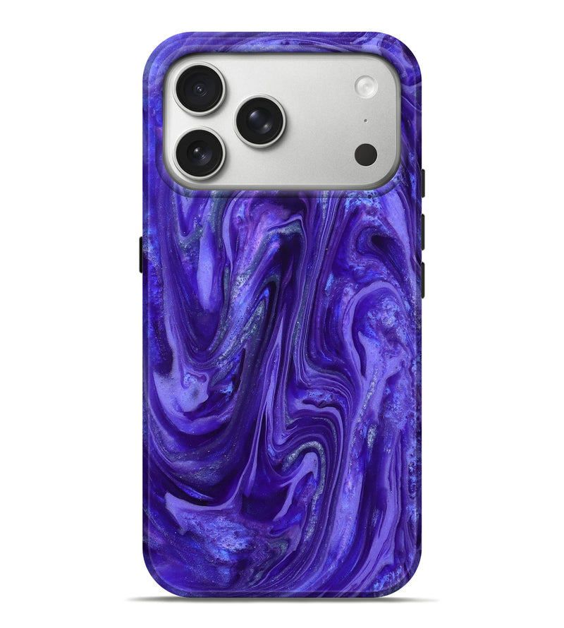 iPhone 17 Pro Max ResinArt Live Edge Phone Case - Elwin (Purple, 819779)