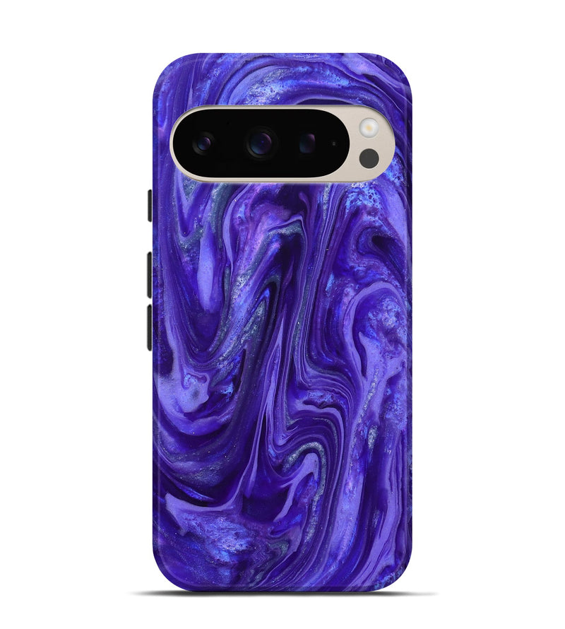 Pixel 9 ResinArt Live Edge Phone Case - Elwin (Purple, 819779)