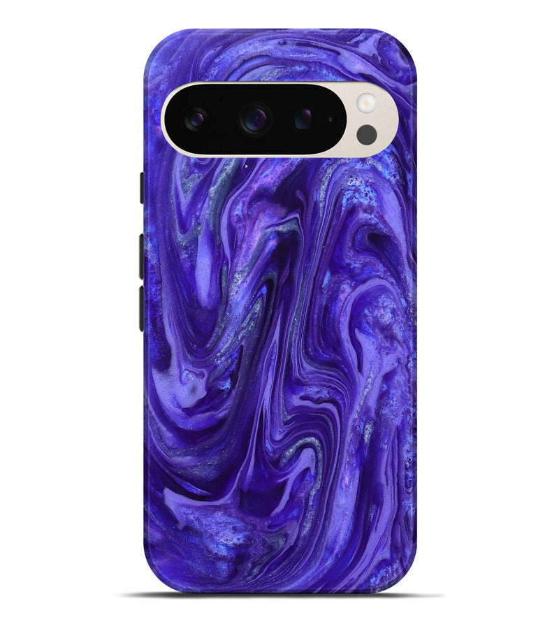 Pixel 9 Pro XL ResinArt Live Edge Phone Case - Elwin (Purple, 819779)
