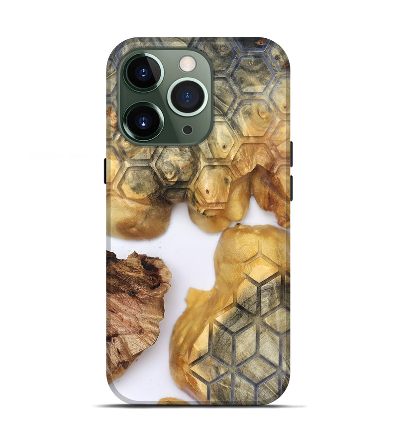 iPhone 13 Pro Wood Live Edge Phone Case - Olin (Clear, 819782)