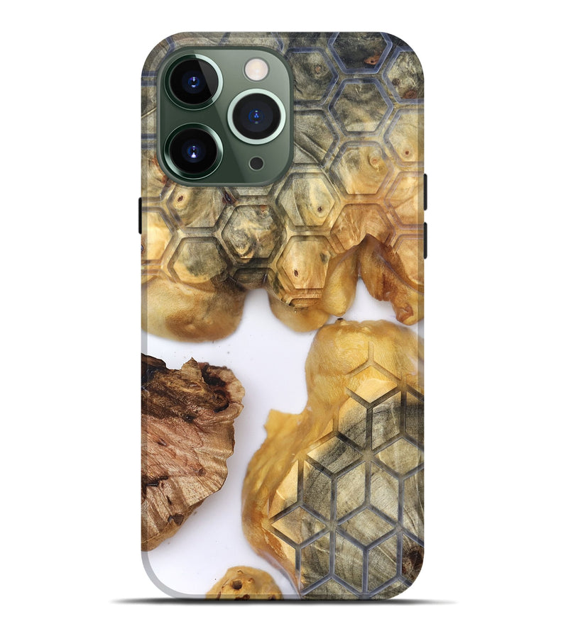 iPhone 13 Pro Max Wood Live Edge Phone Case - Olin (Clear, 819782)