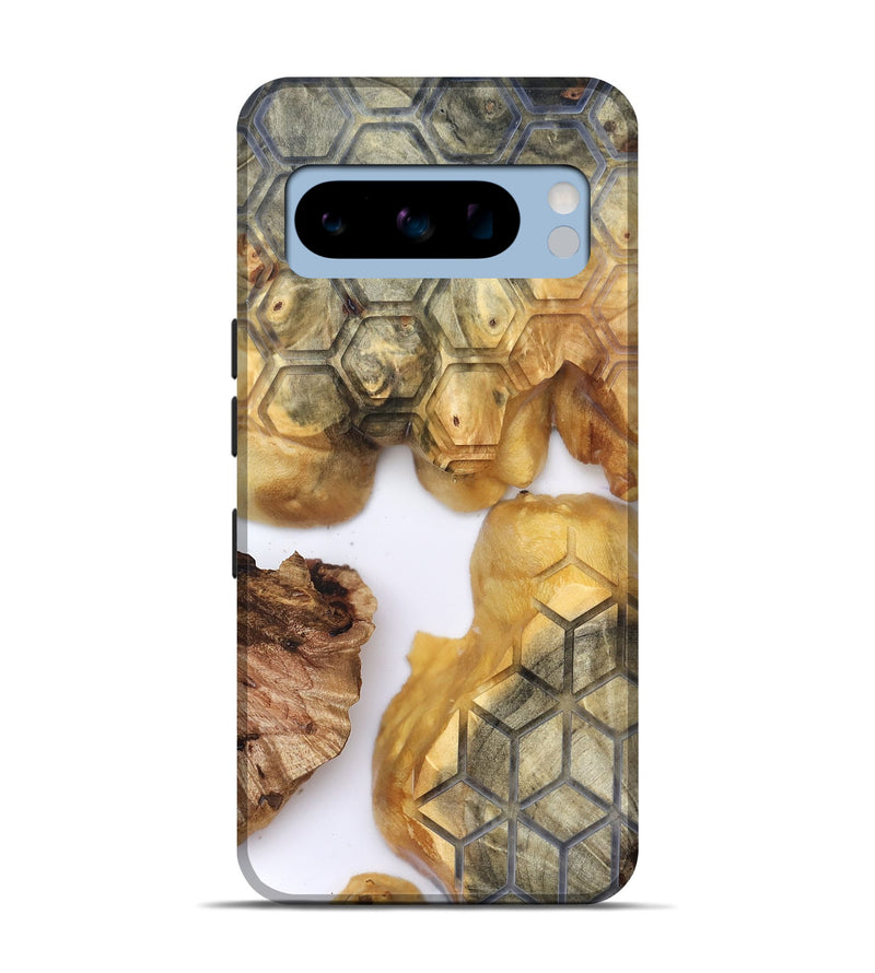 Pixel 8 Pro Wood Live Edge Phone Case - Olin (Clear, 819782)