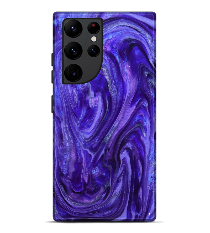 Galaxy S22 Ultra ResinArt Live Edge Phone Case - Darrel (Purple, 819783)