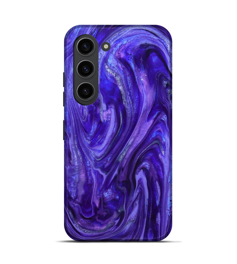 Galaxy S23 ResinArt Live Edge Phone Case - Darrel (Purple, 819783)
