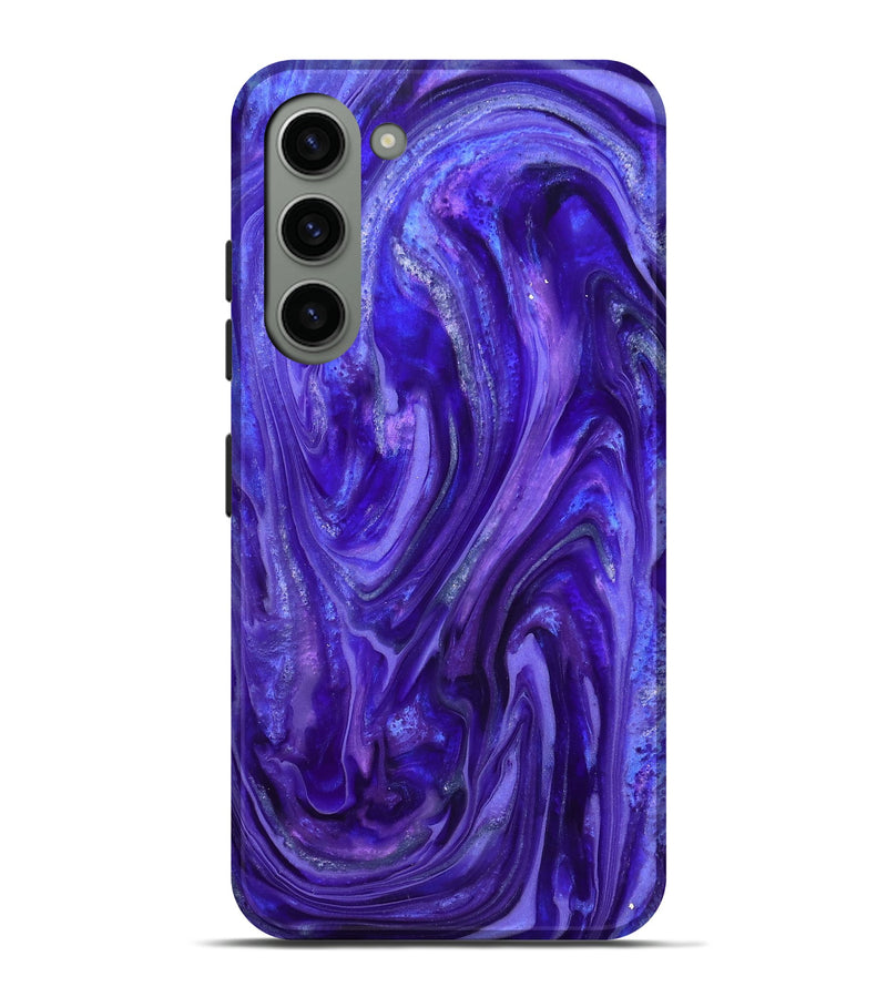 Galaxy S23 Plus ResinArt Live Edge Phone Case - Darrel (Purple, 819783)
