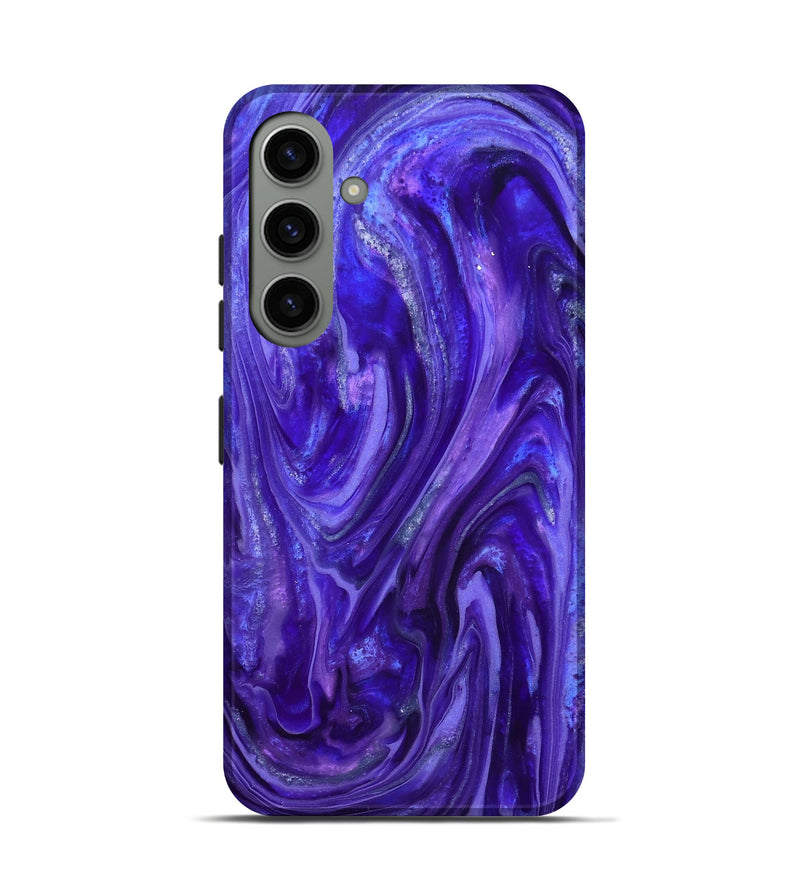 Galaxy S24 ResinArt Live Edge Phone Case - Darrel (Purple, 819783)
