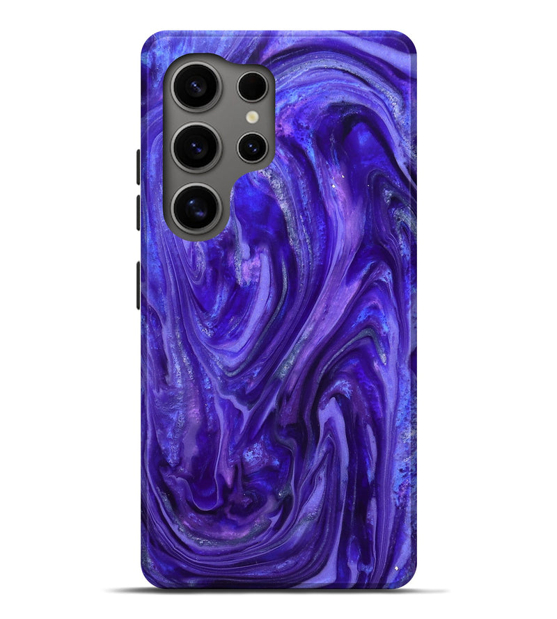 Galaxy S25 Ultra ResinArt Live Edge Phone Case - Darrel (Purple, 819783)