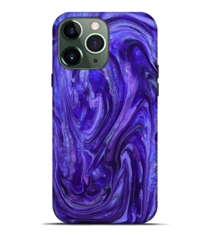 iPhone 13 Pro Max ResinArt Live Edge Phone Case - Darrel (Purple, 819783)