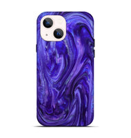 iPhone 14 ResinArt Live Edge Phone Case - Darrel (Purple, 819783)