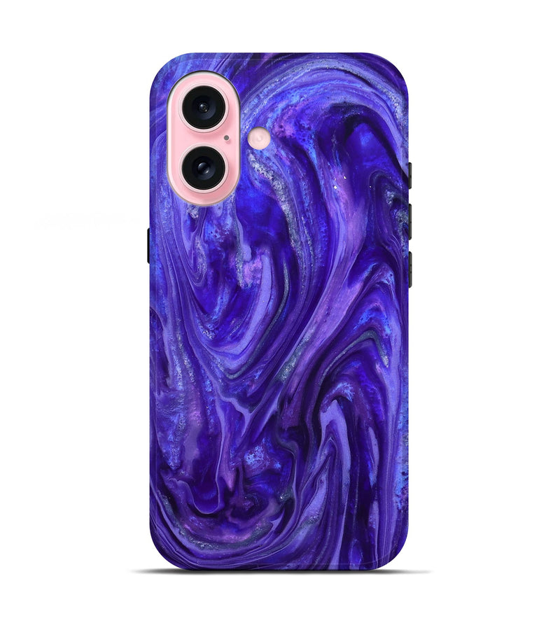 iPhone 17 ResinArt Live Edge Phone Case - Darrel (Purple, 819783)