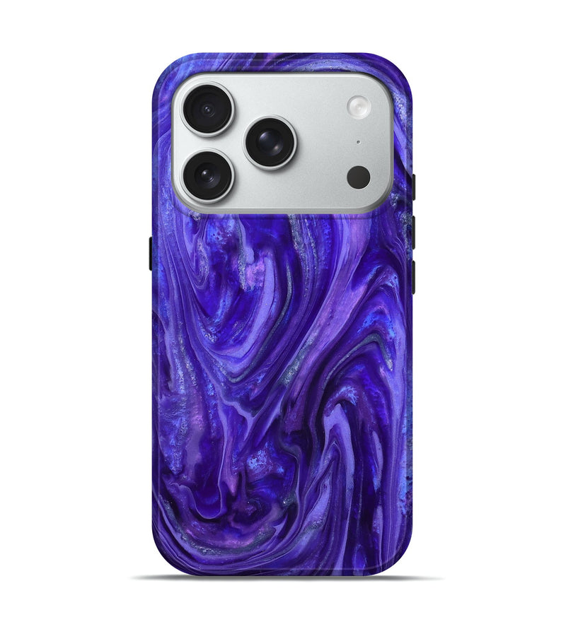 iPhone 18 Pro ResinArt Live Edge Phone Case - Darrel (Purple, 819783)