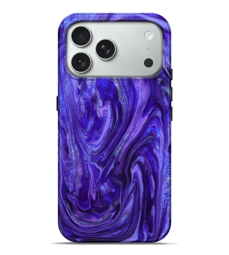 iPhone 18 Pro Max ResinArt Live Edge Phone Case - Darrel (Purple, 819783)