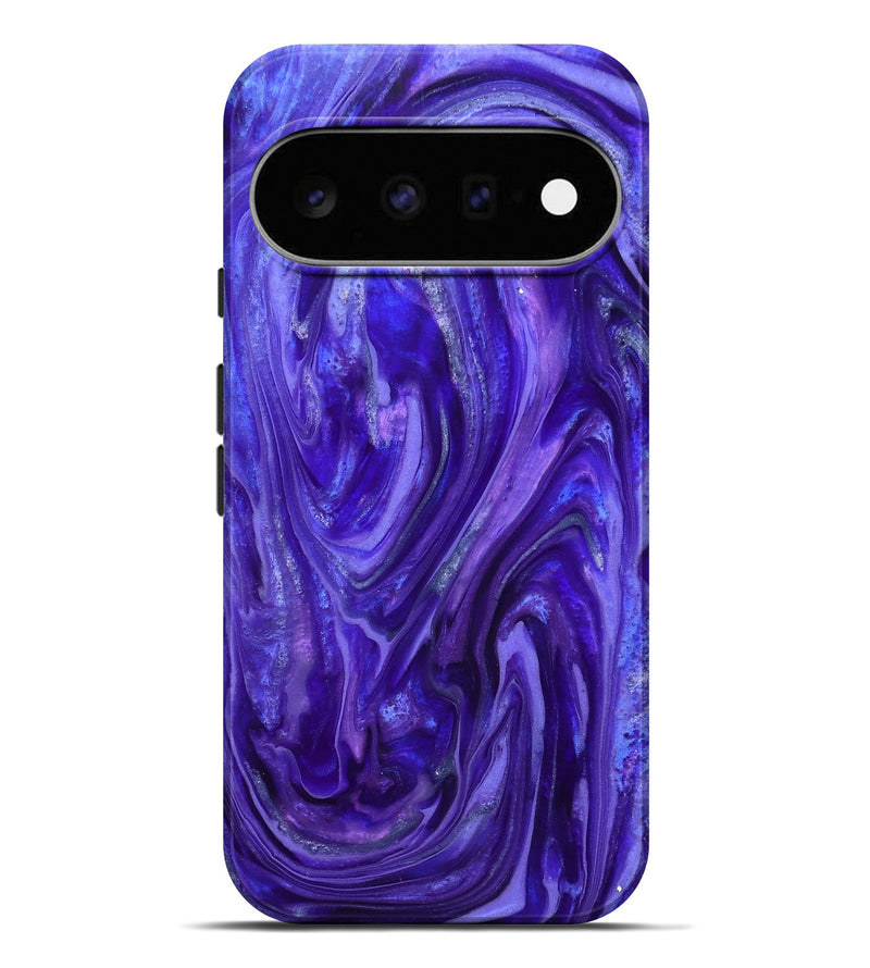 Pixel 11 Pro XL ResinArt Live Edge Phone Case - Darrel (Purple, 819783)