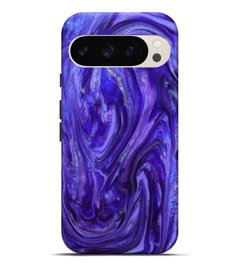 Pixel 9 Pro XL ResinArt Live Edge Phone Case - Darrel (Purple, 819783)
