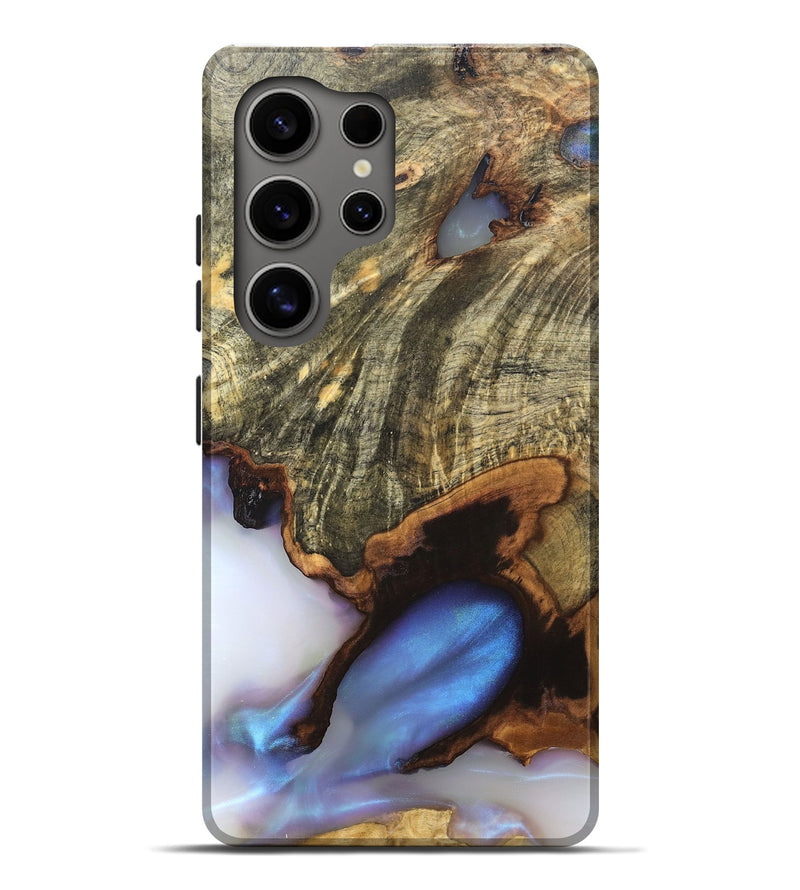 Galaxy S25 Ultra Wood Live Edge Phone Case - Dalia (Clear, 819787)