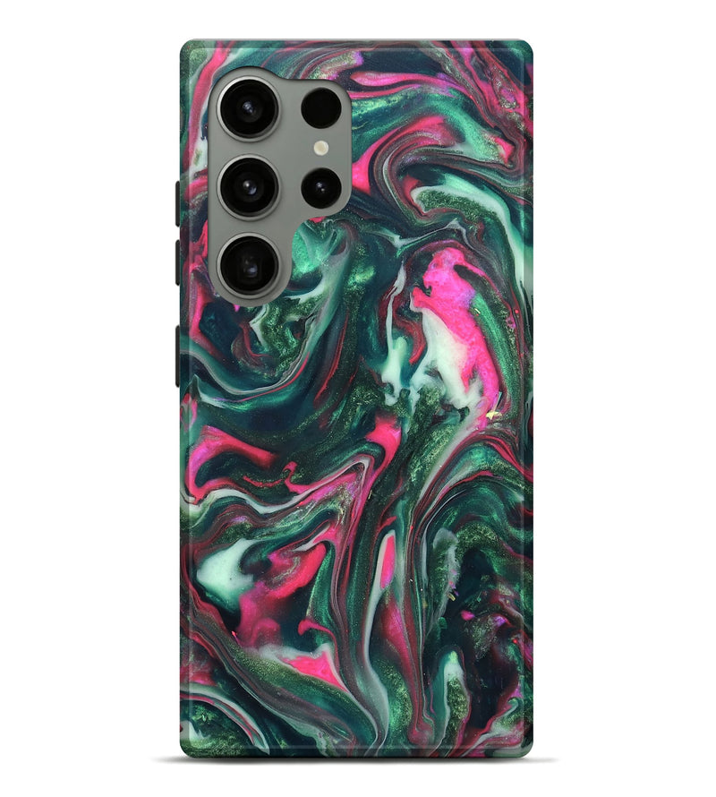 Galaxy S24 Ultra ResinArt Live Edge Phone Case - Siobhan (Neon, 819789)