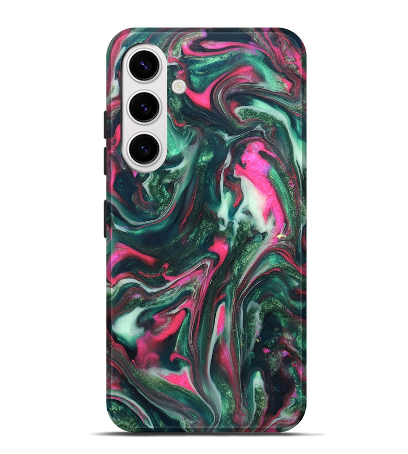 Galaxy S25 Plus ResinArt Live Edge Phone Case - Siobhan (Neon, 819789)