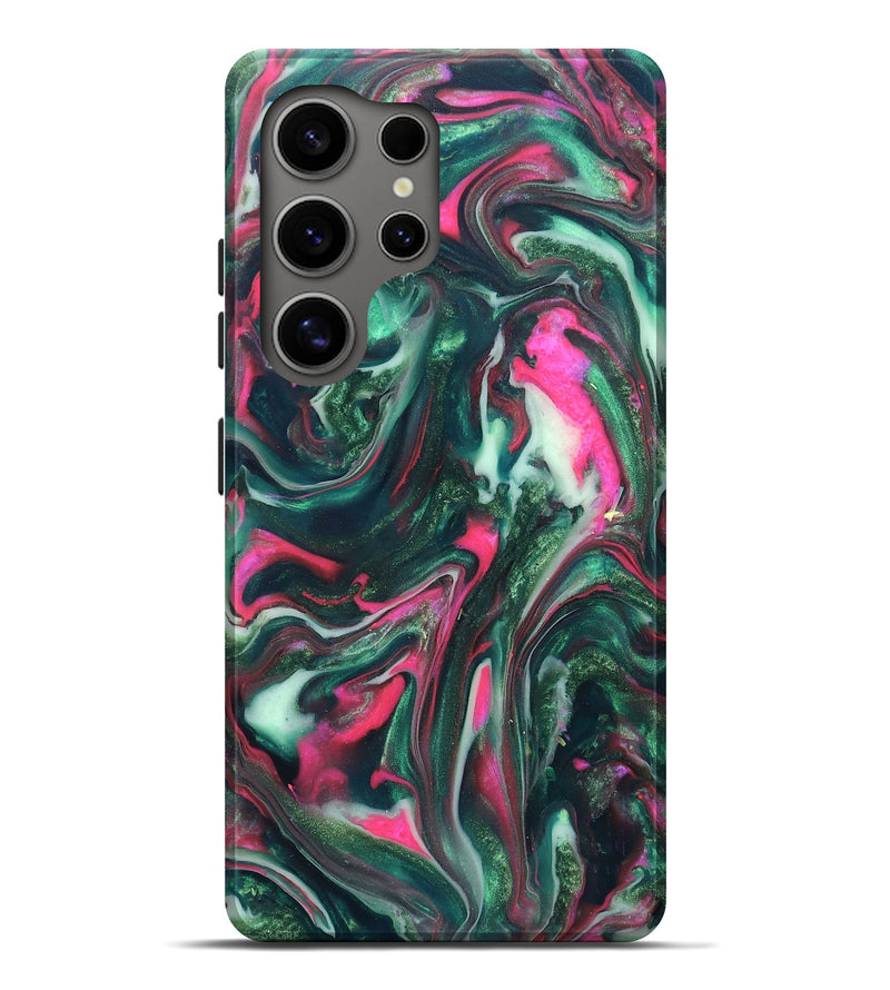 Galaxy S25 Ultra ResinArt Live Edge Phone Case - Siobhan (Neon, 819789)