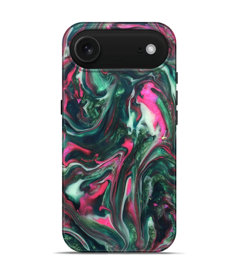 iPhone 17 Air ResinArt Live Edge Phone Case - Siobhan (Neon, 819789)