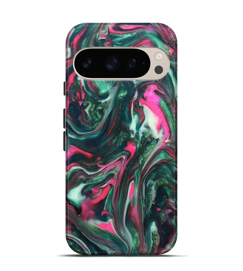 Pixel 10 Pro ResinArt Live Edge Phone Case - Siobhan (Neon, 819789)