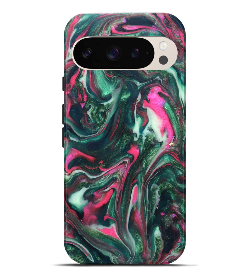 Pixel 9 Pro XL ResinArt Live Edge Phone Case - Siobhan (Neon, 819789)