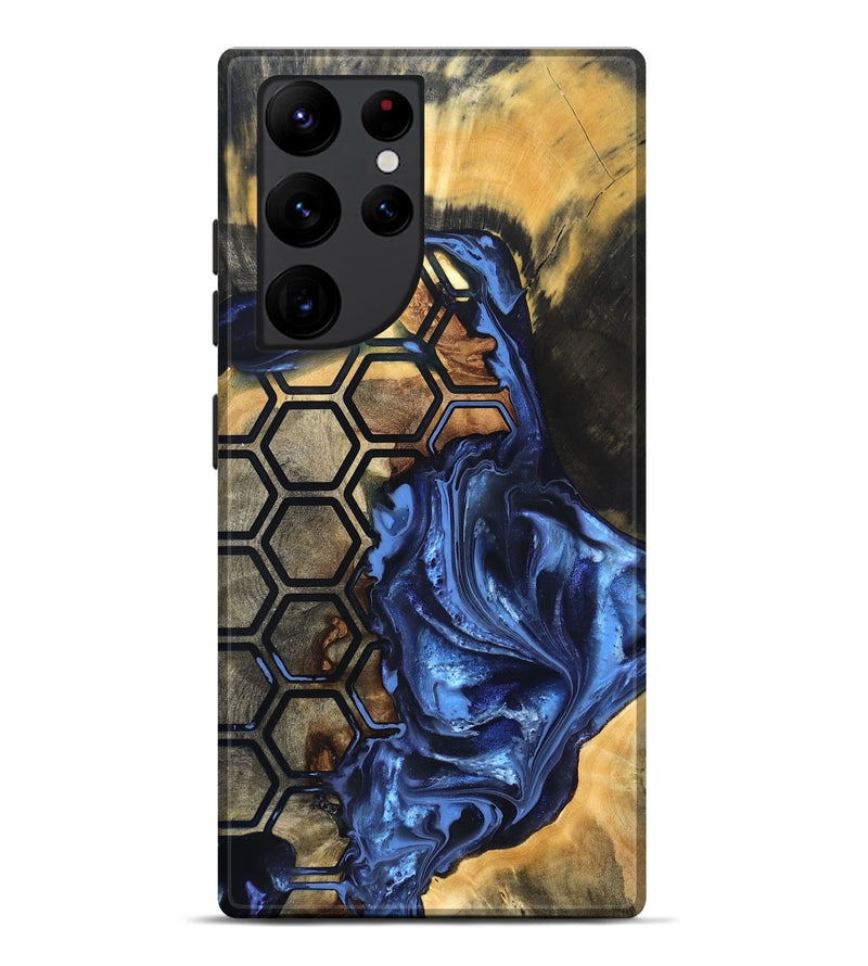Galaxy S22 Ultra Wood Live Edge Phone Case - Brittny (Pattern, 819790)