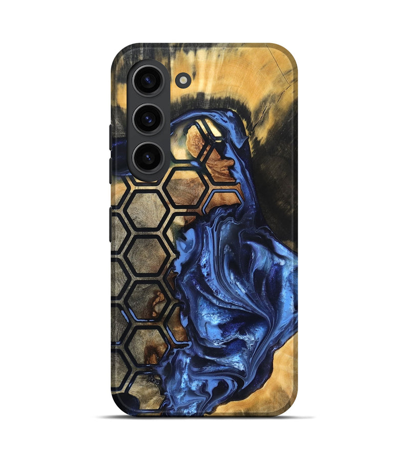 Galaxy S23 Wood Live Edge Phone Case - Brittny (Pattern, 819790)