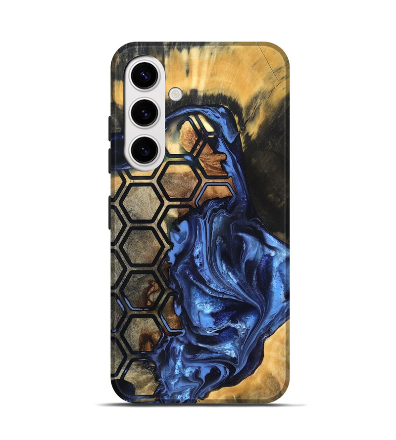 Galaxy S25 Wood Live Edge Phone Case - Brittny (Pattern, 819790)