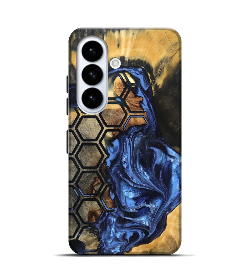 Galaxy S26 Wood Live Edge Phone Case - Brittny (Pattern, 819790)