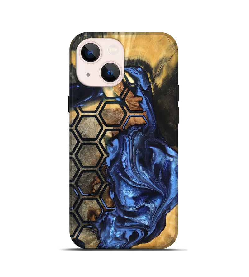 iPhone 13 mini Wood Live Edge Phone Case - Brittny (Pattern, 819790)