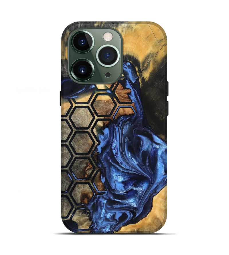 iPhone 13 Pro Wood Live Edge Phone Case - Brittny (Pattern, 819790)