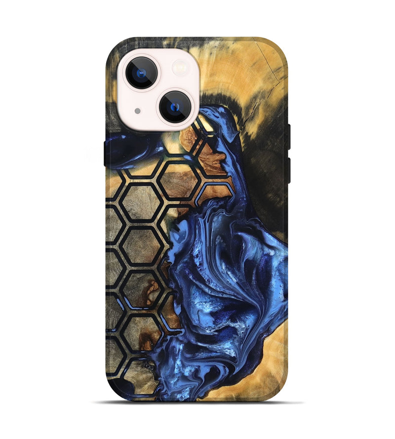 iPhone 14 Wood Live Edge Phone Case - Brittny (Pattern, 819790)