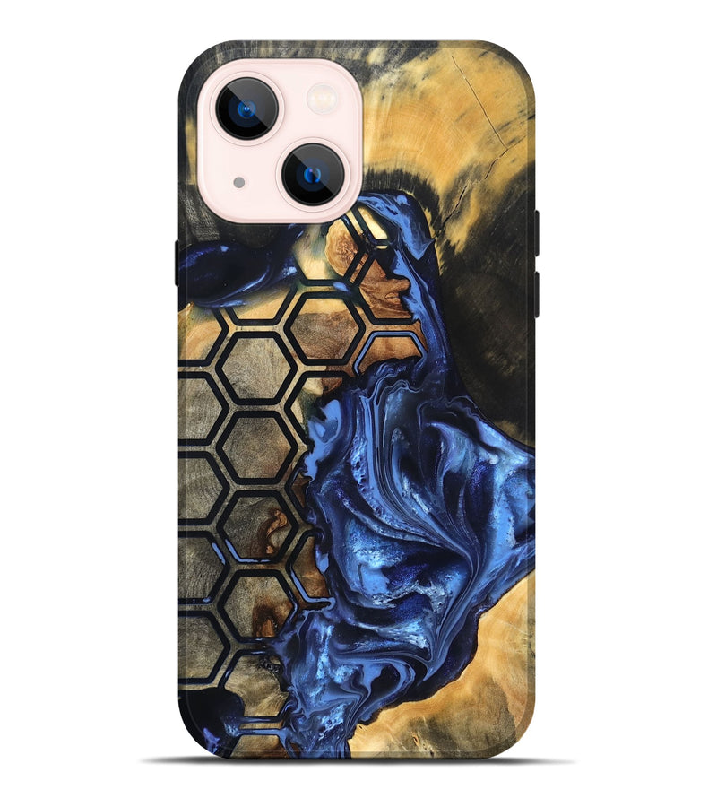 iPhone 14 Plus Wood Live Edge Phone Case - Brittny (Pattern, 819790)