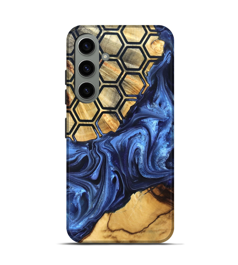 Galaxy S24 Wood Live Edge Phone Case - Izael (Pattern, 819791)