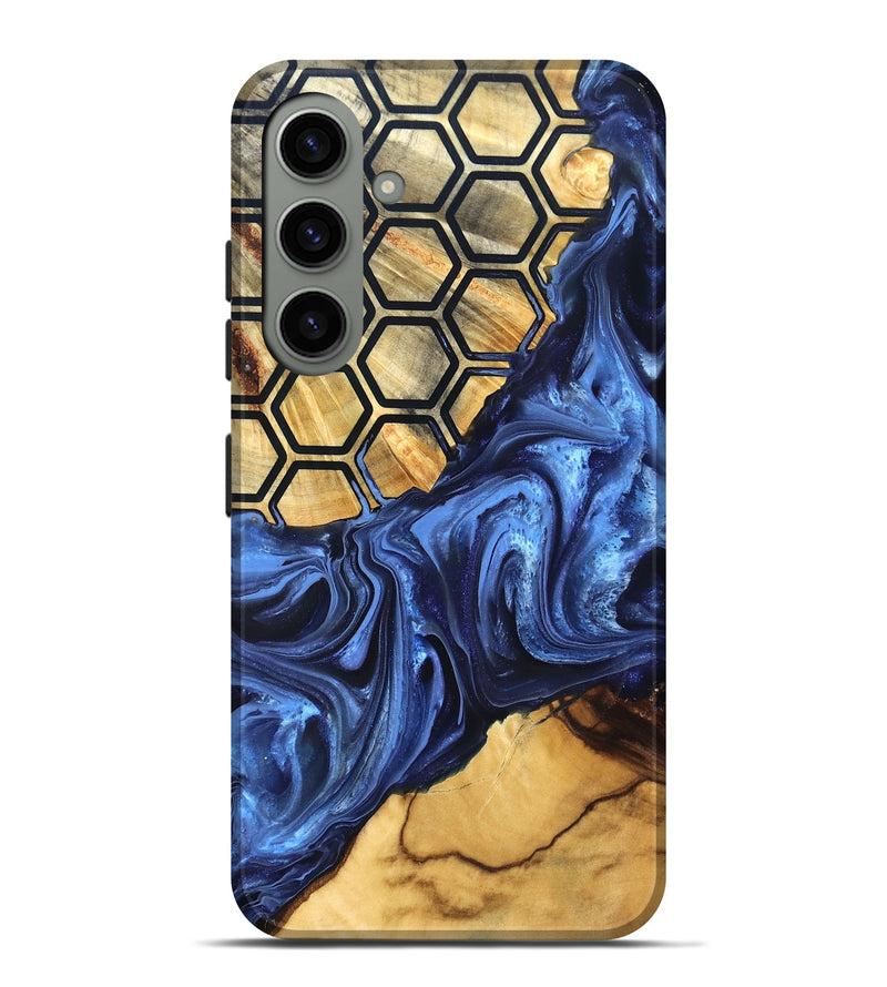 Galaxy S24 Plus Wood Live Edge Phone Case - Izael (Pattern, 819791)