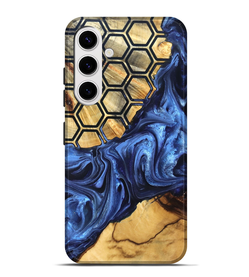 Galaxy S25 Plus Wood Live Edge Phone Case - Izael (Pattern, 819791)